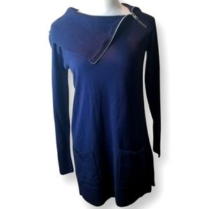 Jean Pierre Versitile Zipper Collar 100% Cotton Tunic